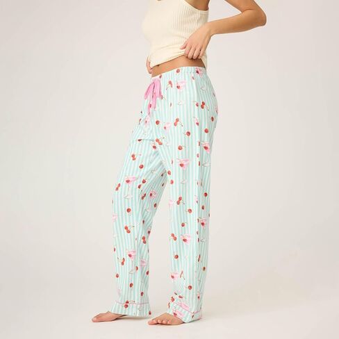 PJ Salvage womens Flannel Drawstring Pajama Pant Bottom in Saudi Arabia