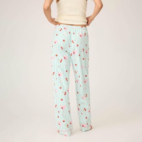 PJ Salvage womens Flannel Drawstring Pajama Pant Bottom in Saudi Arabia