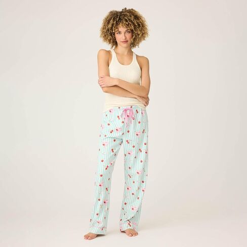 PJ Salvage womens Flannel Drawstring Pajama Pant Bottom in Saudi Arabia