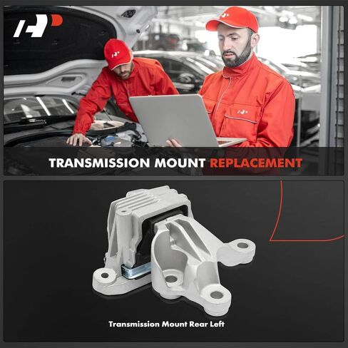 A-Premium Rear Left Transmission Mount Compatible with Buick Envision 2016-2020 2.0L, 2017-2020 2.5L AWD, Automatic Transmission in Saudi Arabia