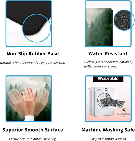 Extended Large Gaming Mouse Pad with Stitched Edges, XXL Mouse Pad Large (31.5x11.8 Inch) w/Brilliant Design, Desk Mat Keyboard Pad with Anti Slip Base, Multifunctional Desk Pad - Beach Starfish in Kuwait