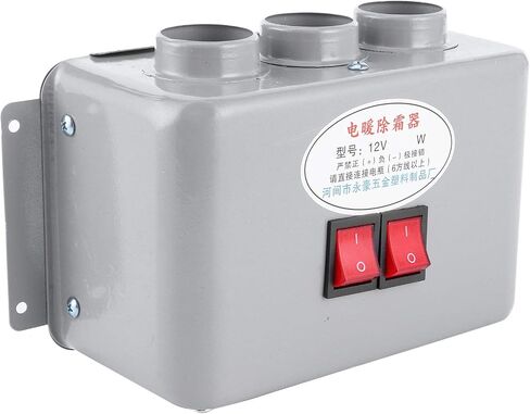 Car Heater,Car Defroster,12V Compact Car Heater 3 Hole 600W 800W Winter Fast Heating Warmer Frost Removing Low Noise Oukens 3 Hole Car Heater Car Portable Heaters in Saudi Arabia