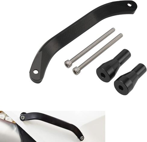 NICECNC Black CNC Rear Grab Handle Compatible with KTM 125-450 SX/SXF/XC/XCF 2016 2017 2018 125-500 XCW/EXC/EXCF 2017 2018 2019 See Fitment in Saudi Arabia