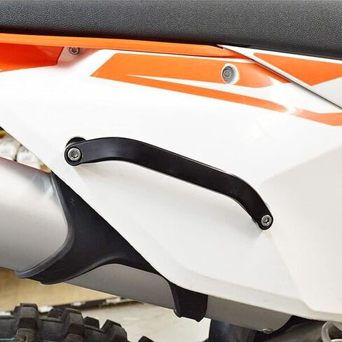 NICECNC Black CNC Rear Grab Handle Compatible with KTM 125-450 SX/SXF/XC/XCF 2016 2017 2018 125-500 XCW/EXC/EXCF 2017 2018 2019 See Fitment in Saudi Arabia