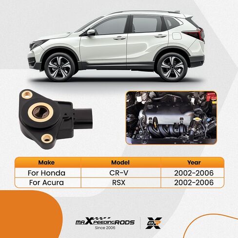 maXpeedingrods 37890-PND-A01 Intake Manifold Runner Control Valve, Intake Manifold Runner Control Motor, TPS Throttle Angle Position Sensor for Honda CR-V 2.4L 2002-2006 for Acura RSX 2.0L, IMRC3 in Saudi Arabia
