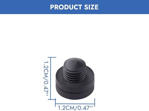 2144050Y00 10 قطع طقم قابس تصريف المبرد الأسود المتين، سدادات تصريف المبرد البلاستيكية، مصارف الرادياتير المتوافقة مع قطع غيار ملحقات السيارة نيسان إنفينيتي مازدا سوبارو in Saudi Arabia