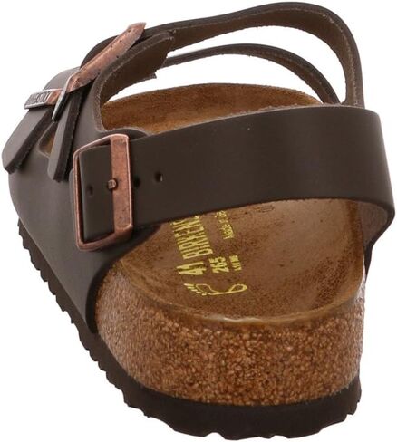 BIRKENSTOCK 34101 Birkenstock Milano Leather Women's Sandals, Dark Brown, 40 in Kuwait