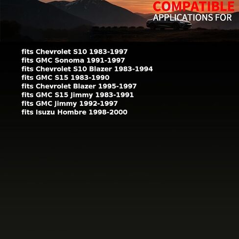 Transfer Case Output Shaft Seal Rear fits Isuzu Hombre 1998 1999 2000 Replacement 305925, 3114778, 8124893 1 x in Saudi Arabia