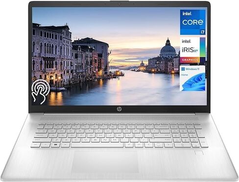 لاب توب اتش بي 17t الأحدث، شاشة لمس 17.3 بوصة HD+، انتل كور i5-1335U، ذاكرة الوصول العشوائي 32 جيجا، 512 جيجا اس اس دي، كاميرا ويب، HDMI، لوحة مفاتيح بإضاءة خلفية، واي فاي 6، ويندوز 11 هوم، فضي in Saudi Arabia