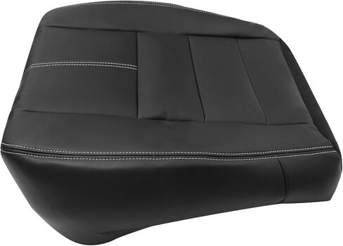 غطاء مقعد جلدي بديل للجانب السفلي للسائق من GXARTS أسود #4B/8B متوافق مع Ford F250 F350 F450 F550 2008 2009 2010 in Saudi Arabia