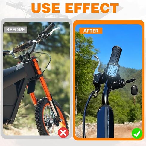 شاشة Jerbor مطورة جديدة مدمجة للخانق لدراجة Tuttio Soleil01 Ebike، عداد السرعة للتحكم في الخانق مع مفاتيح عرض LCD بزر M لدراجة نارية Tutto Tutti الكهربائية (خنق مع زر M) in Saudi Arabia