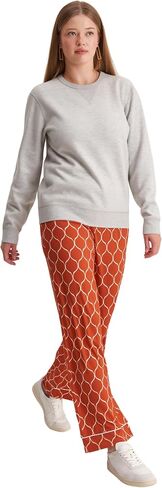 Rumm'an Terracotta Pants in Saudi Arabia