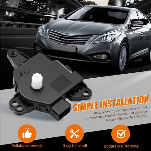 97157-3SAA0 604-327 مشغل باب مزيج سخان HVAC، بديل لشركة Hyundai Azera Elantra Sonata 2011-2017، بديل لكيا كادينزا فورتي أوبتيما 2014-2016 in Saudi Arabia