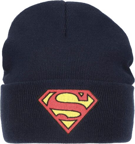 قبعة صغيرة ذات أساور قياسية مطرزة بشعار Bioworld Superman ومتماسكة من الأكريليك البحري in Saudi Arabia