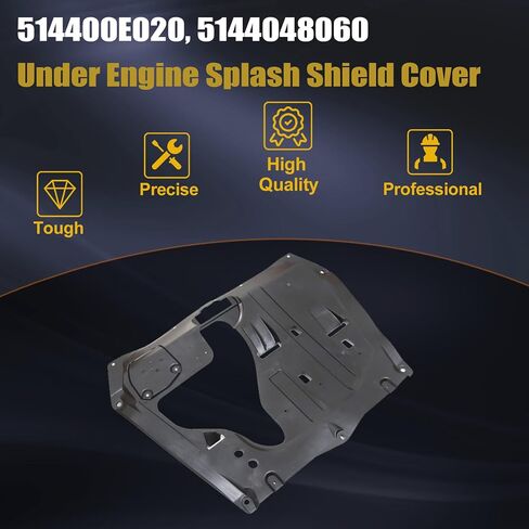 غطاء GXARTS باللون الأسود أسفل المحرك سبلاش شيلد 5144048060 متوافق مع Lexus RX350 2007-2009 in Saudi Arabia