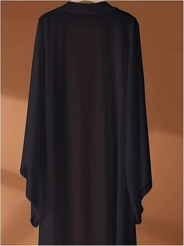 GORGLITTER Women's Long Dusters Cardigan Sweater Mesh Sheer Lightweight Kimonos Long Sleeve Open Front Cover Ups in Saudi Arabia