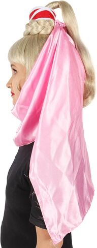 60s American Sitcom Genie Wig for Women - Synthetic Soft Fiber Hair, Ideal for Halloween & Christmas Parties Flame-Retardant Synthetic Fiber, Blonde in Saudi Arabia