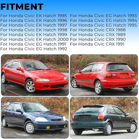 مصد أوتوماتيكي يعمل على إصلاح الفجوة مع فتحة خلفية للأجهزة لسيارة Honda Civic EK EG CRX in Saudi Arabia