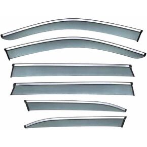 Car Windshield Rain Guards for VW TAVENDOR MK1 2023 2024, Front Rear Window Wind Deflectors Visors Waterproof Deflector Windows Exterior Accessories in Kuwait