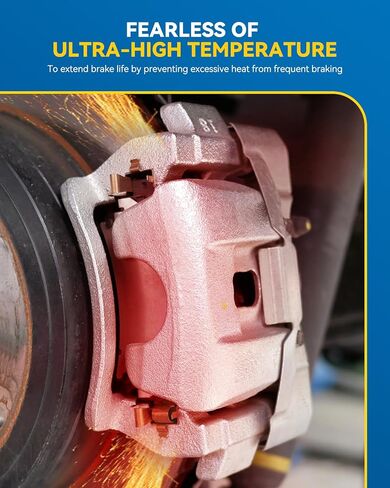 PHILTOP فرجار الفرامل الأمامي متوافق مع 2011-2023 ميتسوبيشي أوتلاندر سبورت، 2007-2020 ميتسوبيشي أوتلاندر، 2008-2016 ميتسوبيشي لانسر، 18-B5032B، 18-B5033B in Kuwait