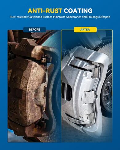 PHILTOP فرجار الفرامل الأمامي متوافق مع 2011-2023 ميتسوبيشي أوتلاندر سبورت، 2007-2020 ميتسوبيشي أوتلاندر، 2008-2016 ميتسوبيشي لانسر، 18-B5032B، 18-B5033B in Kuwait