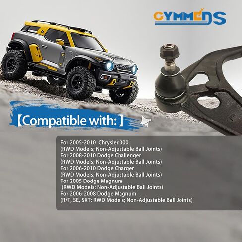 أذرع التحكم الأمامية مع مفاصل كروية لكرايسلر 300 دودج تشالنجر تشارجر ماغنوم 2WD RWD 2005-2010 | طقم تعليق التعادل رود ينتهي Sway Bar End Link يستبدل K620177 K620178 K620258-14PCS in Kuwait