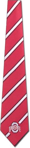 Ohio State College Necktie Red Silver Black in Saudi Arabia