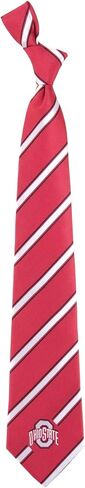 Ohio State College Necktie Red Silver Black in Saudi Arabia