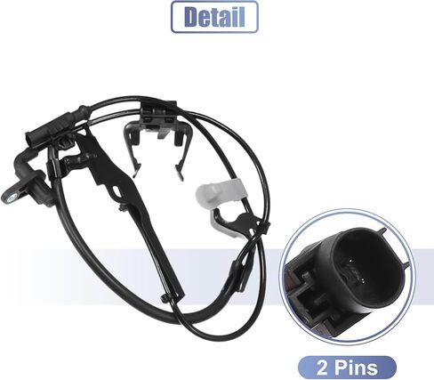 uxcell 1 Set Front Rear Left Right ABS Wheel Speed Sensor No.89542-0T011/89543-0T011/89545-0T011/89546-0T011 for Toyota Venza 2.7L 3.5L 2009-2015 in Saudi Arabia