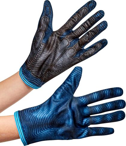 Rubies DC Blue Beetle Movie: Blue Beetle Costume Gloves for Kids, Boy's One Size in Saudi Arabia