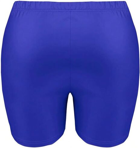 Women's Plus Size Y2K Metallic Biker Shorts High Waisted Party Skinny Shorts Sportswear in Kuwait