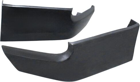 FREEMOTOR802 Rear Diffuser + Rear Bumper Aprons, Compatible with 2014-2016 Scion tC, Ikon Style Unpainted Black PU Rear Bumper Lower Lip Splitter Spoiler Valance Panel Underbody Kit in Saudi Arabia