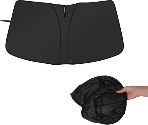 Front Windshield Sunshade for Honda Pilot 2016-2022, Front Window Sun Shade, Foldable Reflective Sun Visor, Screen Shield Cover UV Blocker Protector HeatShield in Kuwait