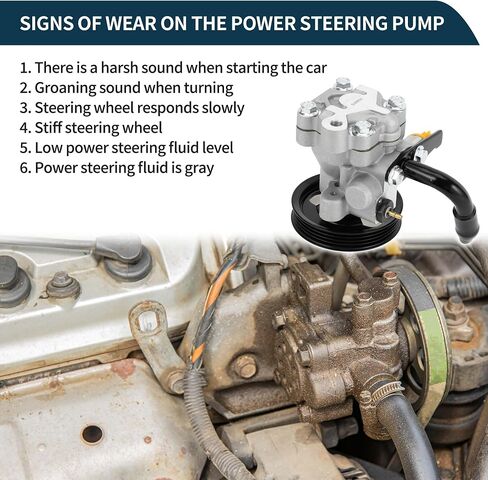 مضخة توجيه كهربائية لكيا سورينتو LX 3.5L V6 2003-2006 رقم ثابت 57100-3E000/5781/13793 مضخة مساعدة الطاقة لون فضي مع بكرة 1 قطعة in Saudi Arabia