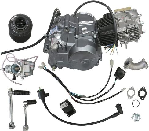 عالية الأداء ليفان 140cc محرك المحرك كارب عدة دليل مخلب ركلة البداية للدراجة الترابية CRF50 ATC CT70 SSR 70 YX 140 CT90 CT110 SSR أبولو RFZ125 X18، تاوتاو in Saudi Arabia