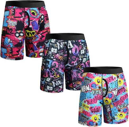 Men's Support Underwear Performance Boxer Briefs M L XL XXL XXXL in Saudi Arabia