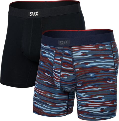 SAXX ملابس داخلية للرجال مع حقيبة Vibe Xtra Boxer Short Fly 2Pk in Saudi Arabia