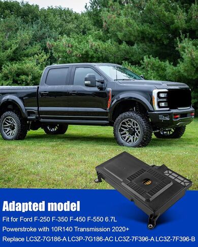 Transmission Filter Kit Fit for Ford F-250 F-350 F-450 F-550 6.7L Powerstroke with 10R140 Transmission 2020+ Replace LC3Z-7G186-A LC3P-7G186-AC LC3Z-7F396-A LC3Z-7F396-B in Saudi Arabia