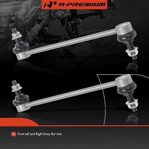 A-Premium 2 × وصلات شريط تثبيت أمامية Sway Bar، متوافقة مع Hyundai Sonata 2012-2015، Azera 2012-2017 وKia Optima 2012-2016، Cadenza 2014-2016 in Saudi Arabia