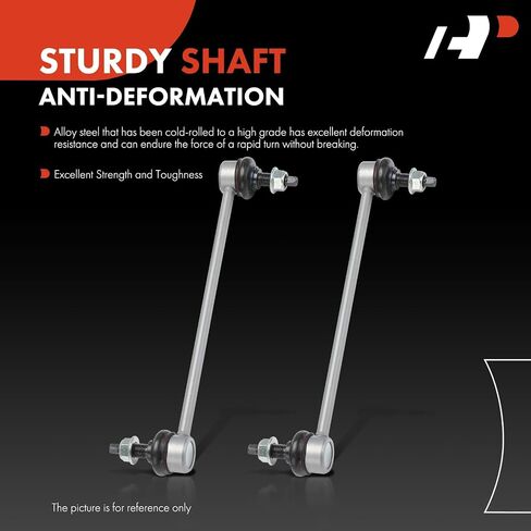 A-Premium 2 × وصلات شريط تثبيت أمامية Sway Bar، متوافقة مع Hyundai Sonata 2012-2015، Azera 2012-2017 وKia Optima 2012-2016، Cadenza 2014-2016 in Saudi Arabia