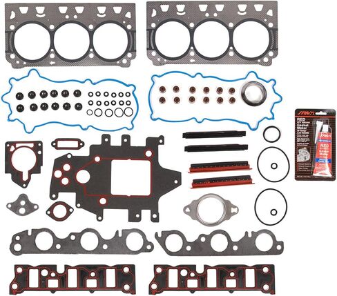 MA-5741118051-5 مجموعة حشية كاملة حلقات محامل متوافقة مع/لـ 00-05 Buick Park Avenue Supercharged 3.8L OHV in Saudi Arabia