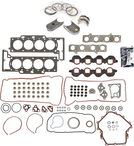 MA-5741118488-2 Full Gasket Set Bearings Rings Compatible With/For 95-96 Cadillac Deville Eldorado Seville 4.6L in Saudi Arabia