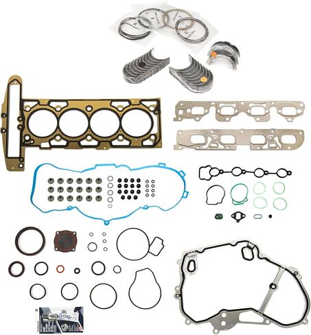 MA-5741118440-6 Full Gasket Set Bearings Rings Compatible With/For 06-09 Pontiac G5 G6 Saturn Ion Sky 2.4L DOHC in Saudi Arabia