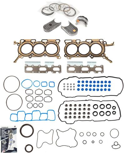 MA-5741119393-6 Full Gasket Set Bearings Rings Compatible With/For 11-13 Ford Edge 3.5L V6 DOHC in Saudi Arabia