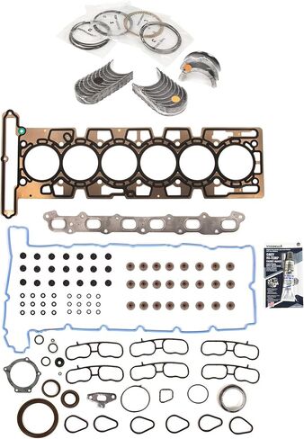 MA-5741118129-5 Full Gasket Set Bearings Rings Compatible With/For 02-05 Chevrolet GMC Isuzu Oldsmobile 4.2L in Saudi Arabia