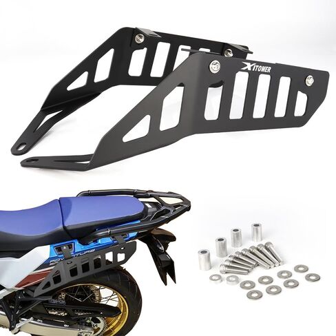 رفوف دعم Xitomer Saddlebag متوافقة مع CRF 1100 L Africa Twin 2024-2025 CRF1100L Africa Twin Pannier رفوف دراجة نارية الأمتعة رف الجانب الناقل تحطم القضبان in Kuwait