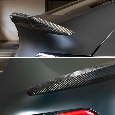 AeroBon Real Carbon Fiber Trunk Spoiler Compatible with 2020-2024 Tesla Model Y Spoiler (H Style) in Kuwait