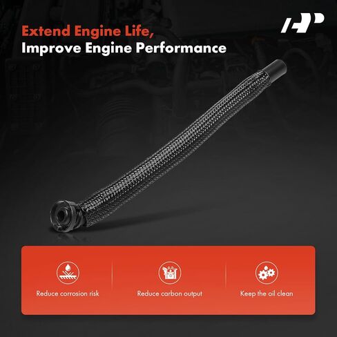 خرطوم تنفس علبة المرافق للمحرك A-Premium متوافق مع BMW 328i 323i 1999-2000، 325i 325xi 330i 330xi 2001-2005، 325Ci 330Ci 2001-2006، 323Ci 328Ci 2000، 530i 2001-2005, 528i, 525i, X3, Z4, Z3 in Saudi Arabia