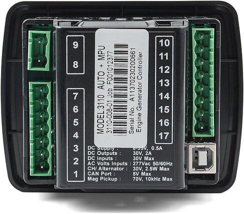 مجموعة مولدات الديزل قطع غيار وحدة التحكم DSE3110 عن بعد وحدة التشغيل الذاتي MPU in Saudi Arabia