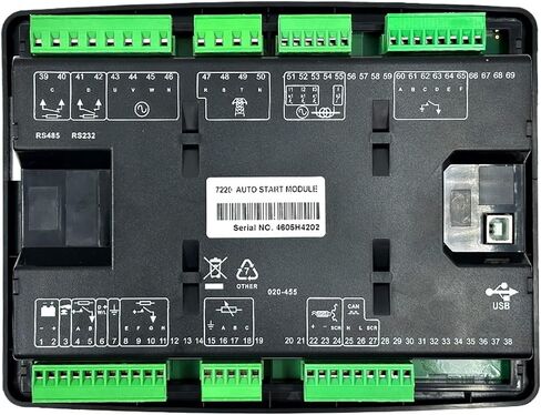 DSE7220 مجموعة المولدات البديلة شاشة تحكم وحدة التحكم في البدء الذاتي وحدة التحكم DSE 7220 in Saudi Arabia